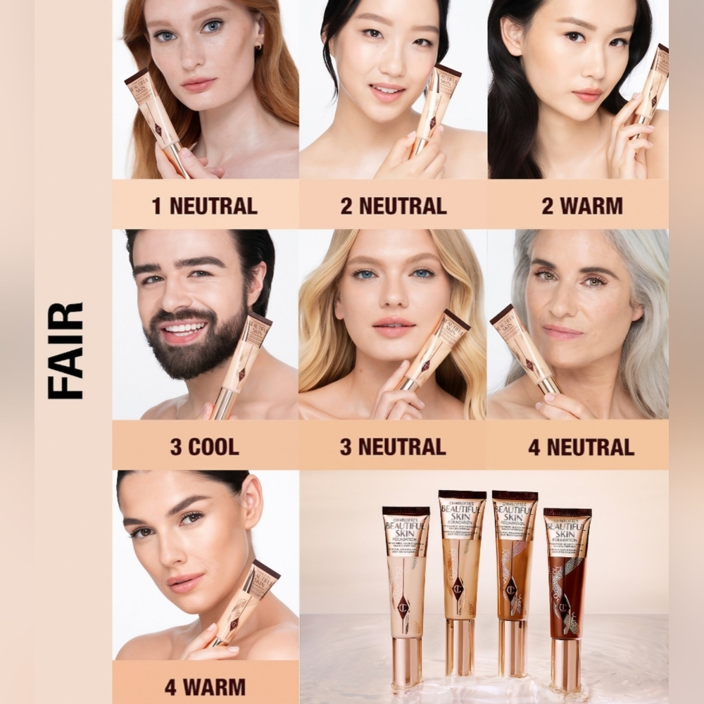 #3 COOL!! CHARLOTTE TILBURY- Beautiful Skin Foundation- OUT OF STOCK!!
